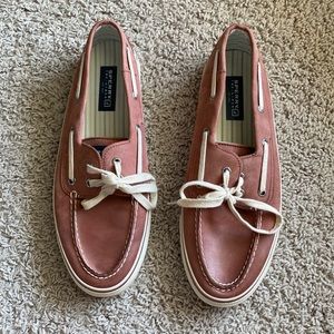 Leather Sperrys!!